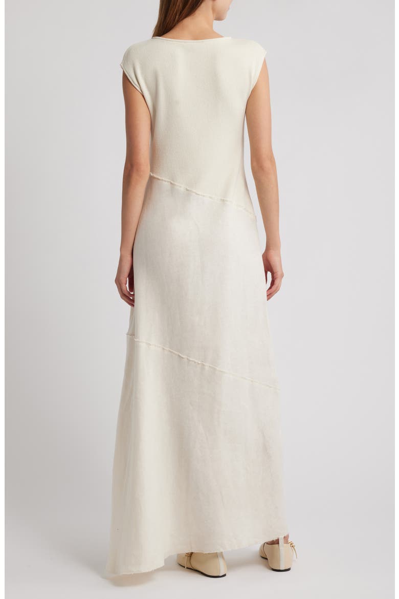 Lina Cap Sleeve Maxi Dress, Alternate, color, TURTLEDOVE