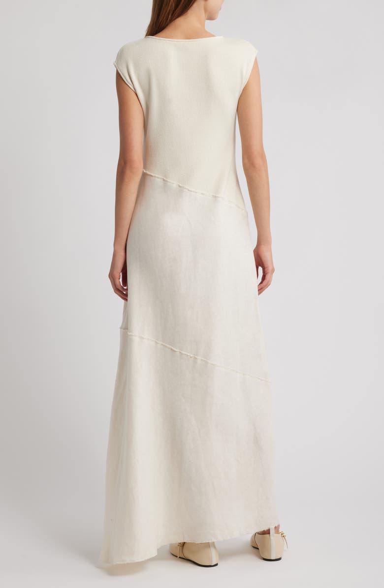 rag & bone Lina Cap Sleeve Maxi Dress, Alternate, color, Turtledove