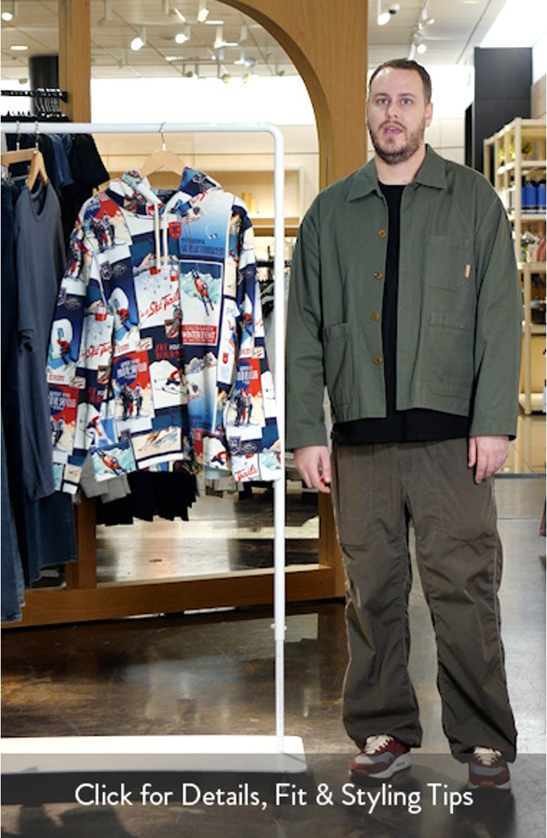 Ski Patchwork Fleece Hoodie, sales video thumbnail