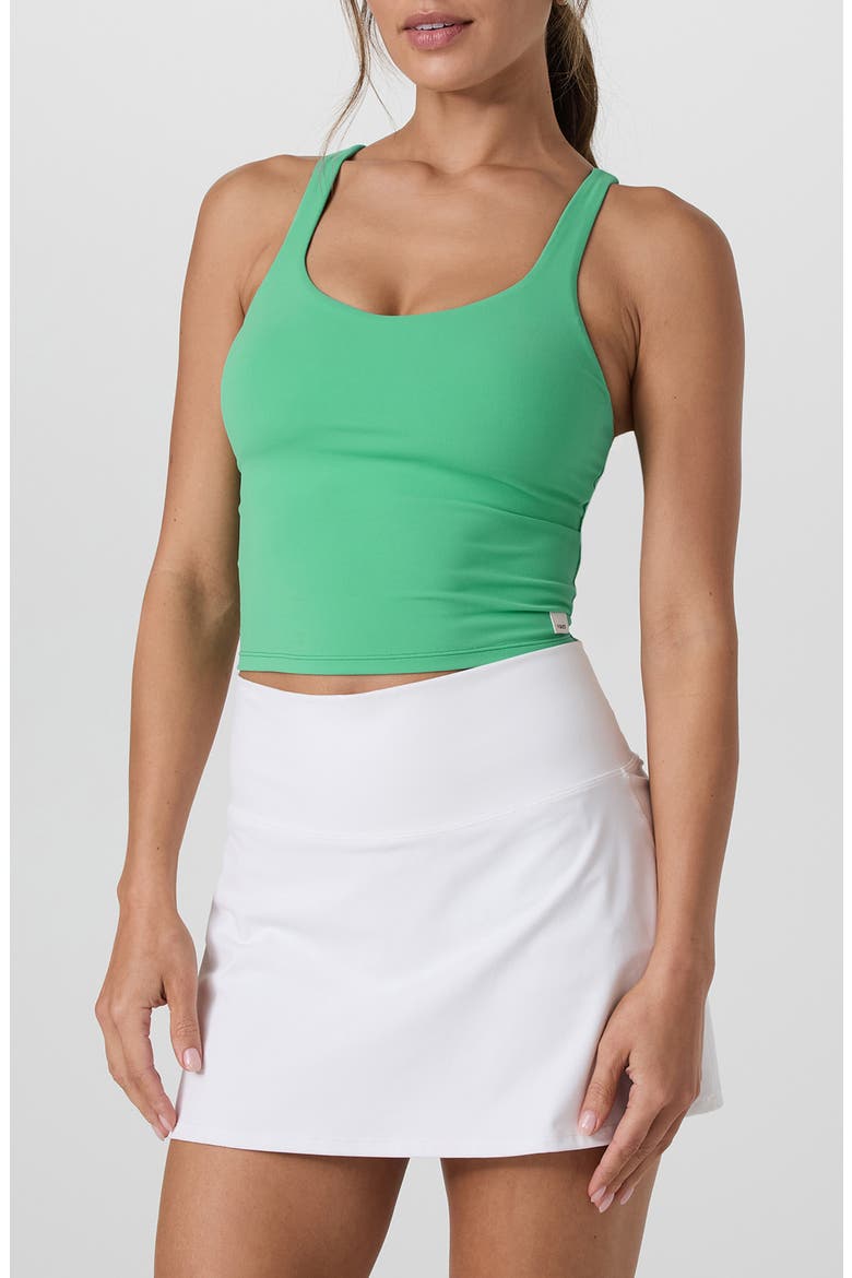 Dynamic Racerback Performance Tank, Main, color, LIGHT BERGAMOT