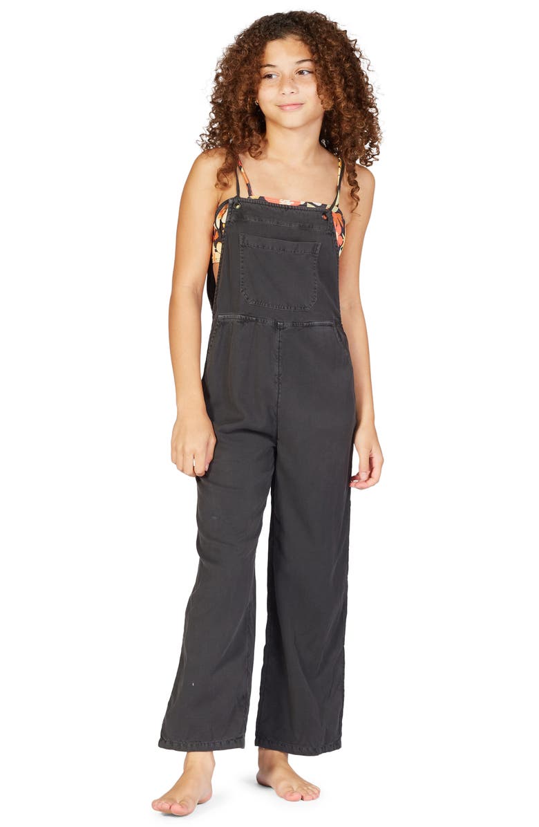 Billabong Kids' Wild Length Overalls, Main, color, 
