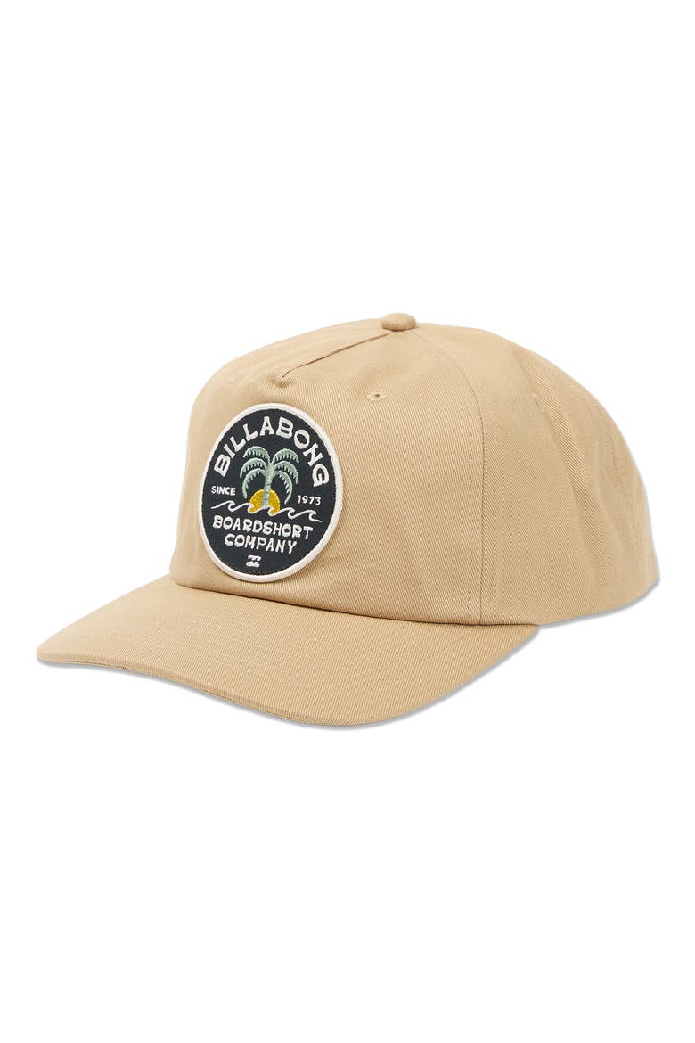 Sunset Sessions Snapback Baseball Cap, Main, color, KHAKI