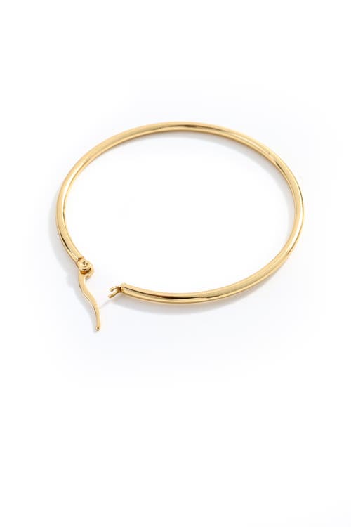Mint & Lily Lynette Large Hoop Earrings In Gold