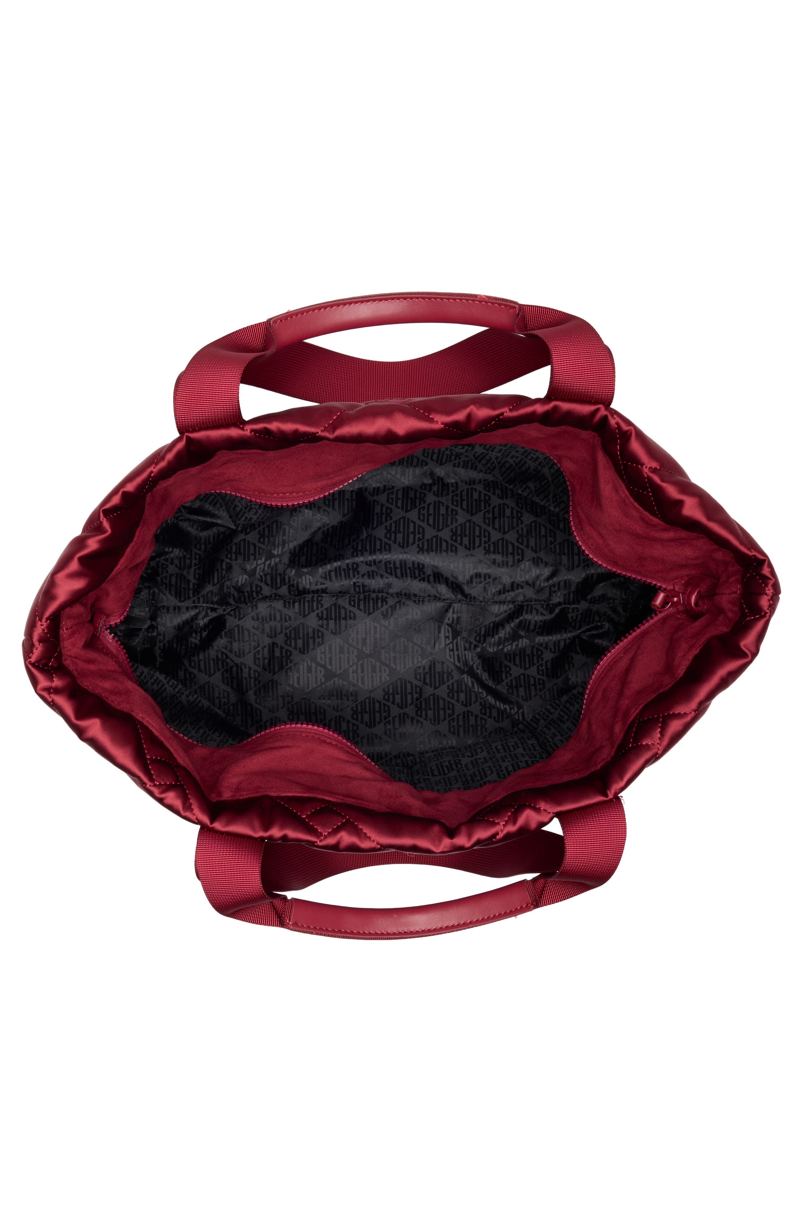 Kurt Geiger London Recycled Polyester Quilted Shopper Bag, Alternate, color, 