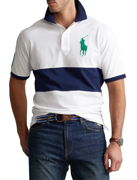 Big & Tall Big Pony Mesh Polo Shirt