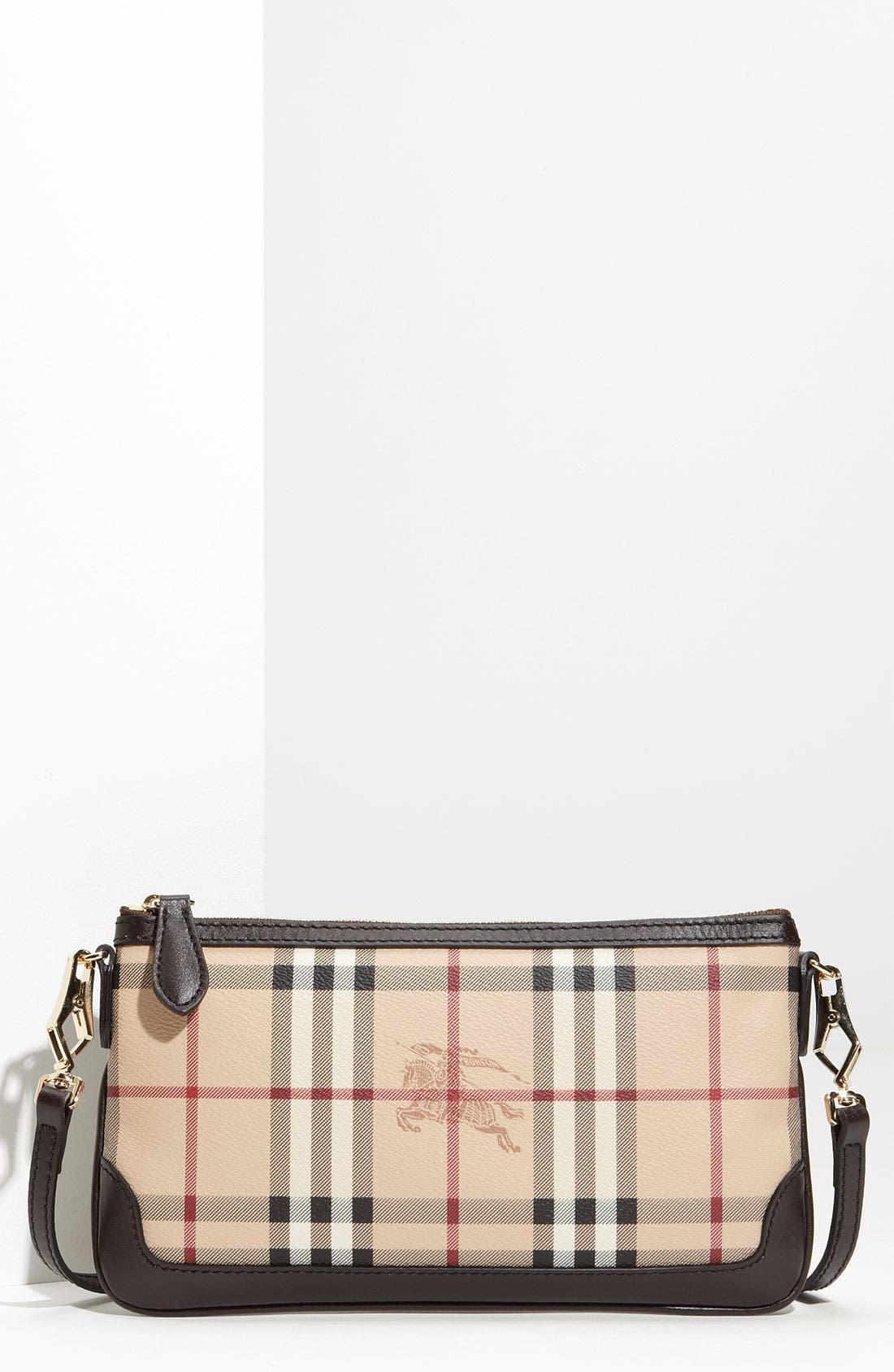 Burberry 'Haymarket Check' Crossbody Bag, Main, color, 