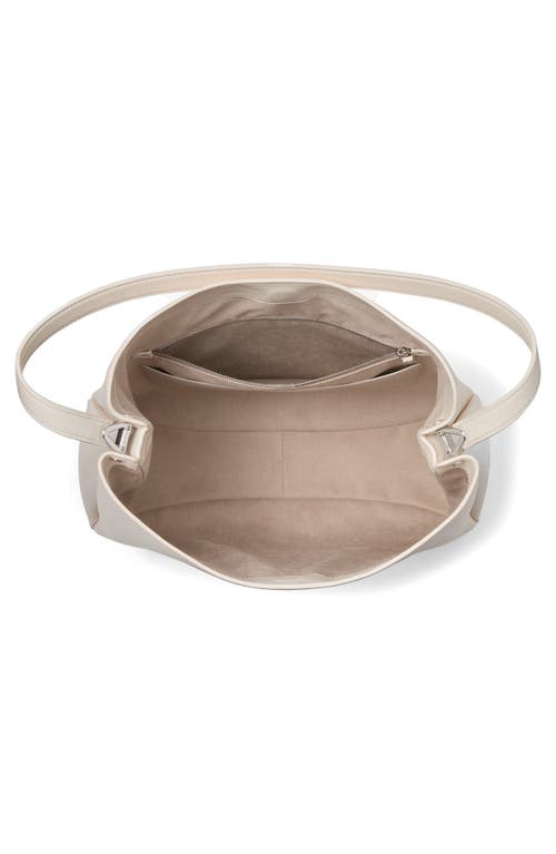 Kate Spade New York Large Grace Leather Shoulder Bag In Cream
