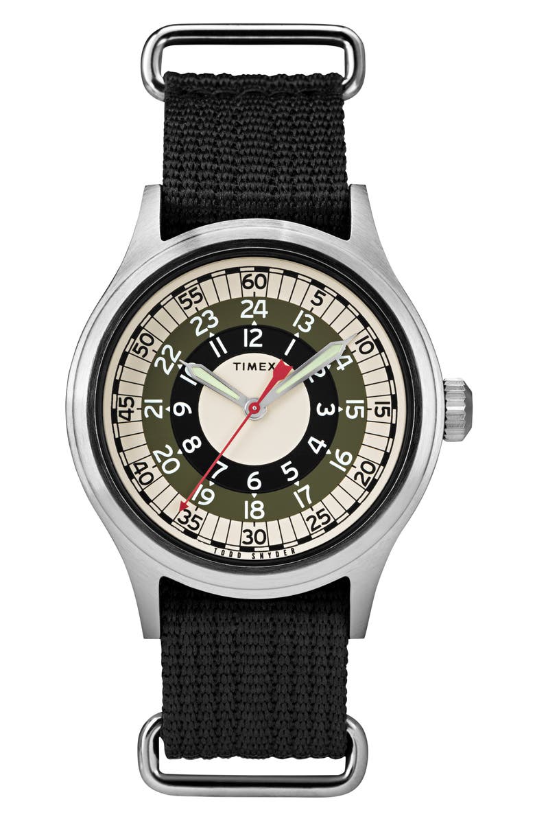 Timex<sup>®</sup> x Todd Snyder The Mod NATO Strap Watch, 40mm, Main, color, 