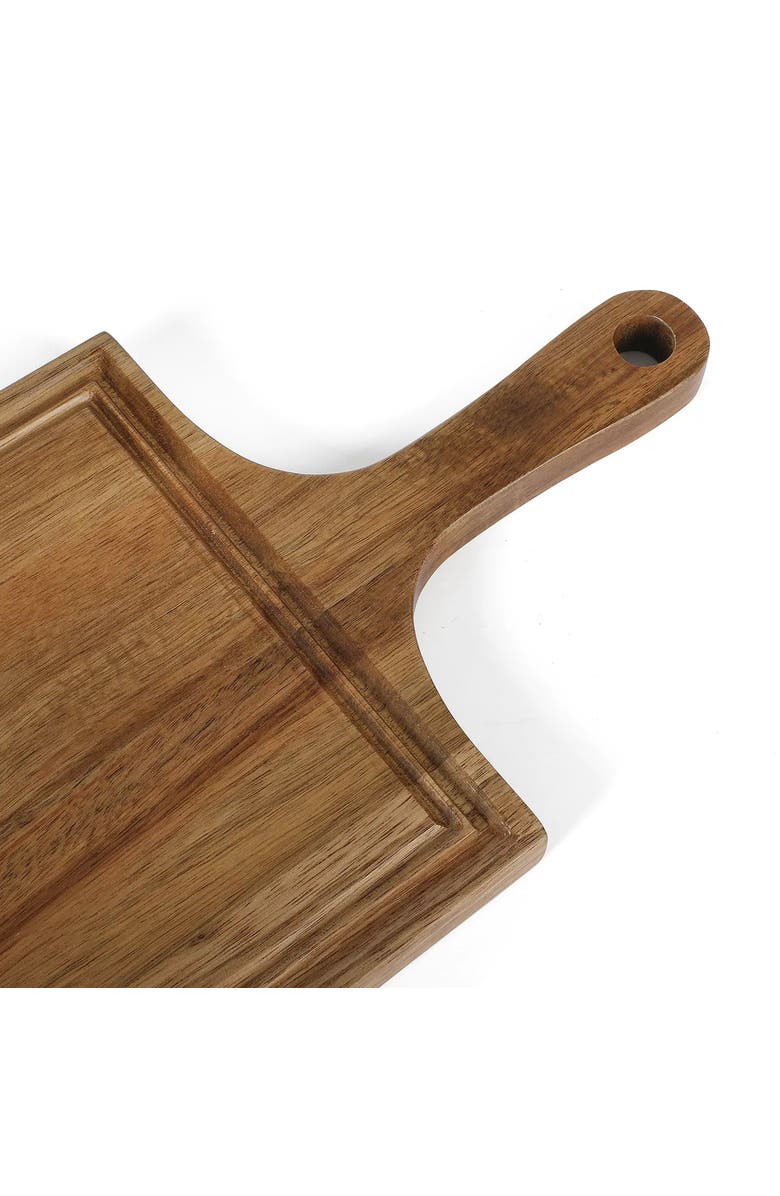 MARTHA STEWART Meadowhouse 20 x 7.5 Inch Acacia Wood Charcuterie Board, Alternate, color, Brown