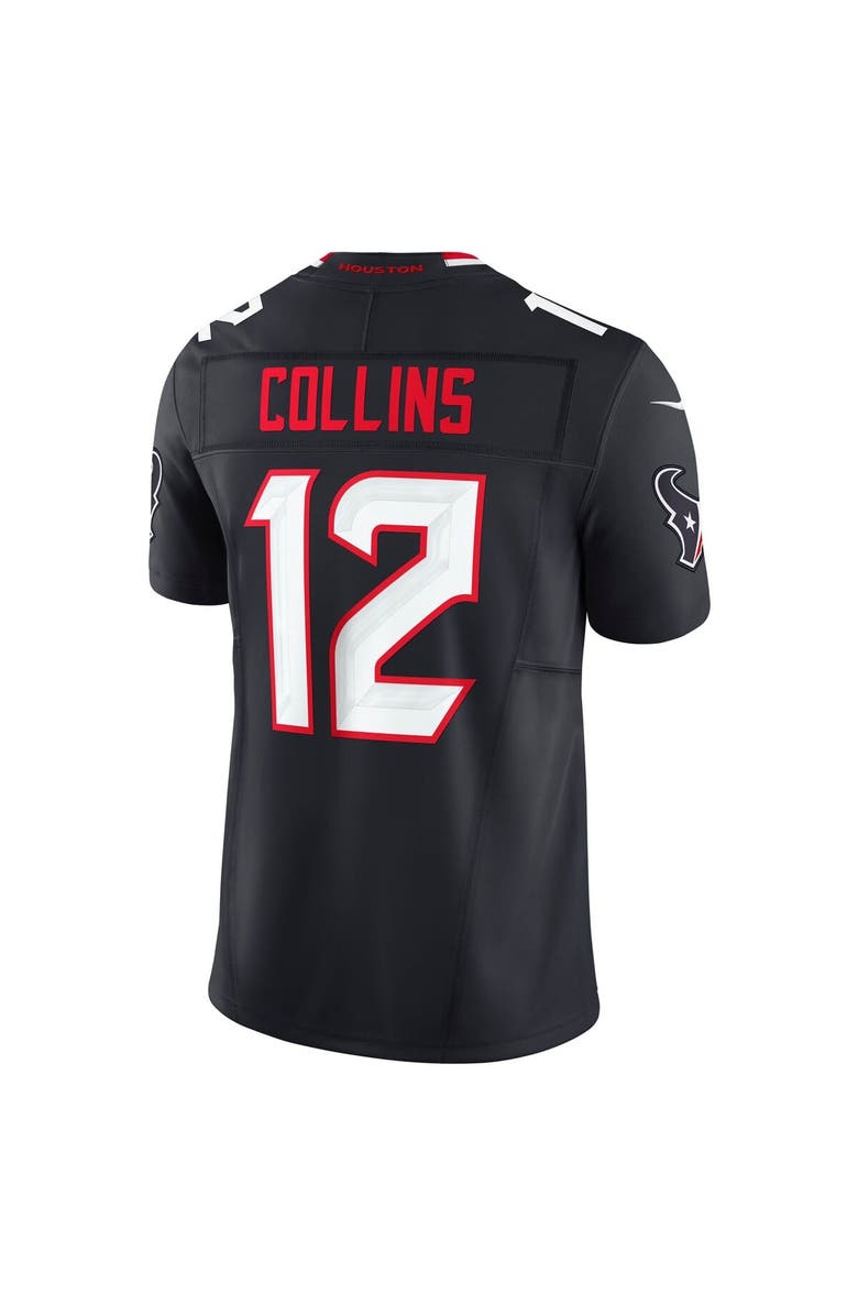 Nike Men's Nike Nico Collins Navy Houston Texans Team Vapor F.U.S.E. Limited Jersey, Alternate, color, Navy