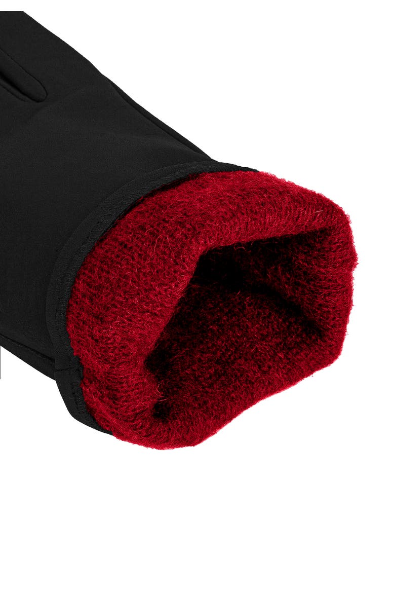 Premium Lamb Leather Touchscreen Gloves, Alternate, color, black
