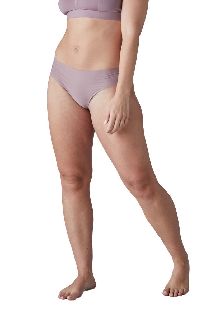 5-Pack Seamless Maternity Thongs, Alternate, color, MAUVE