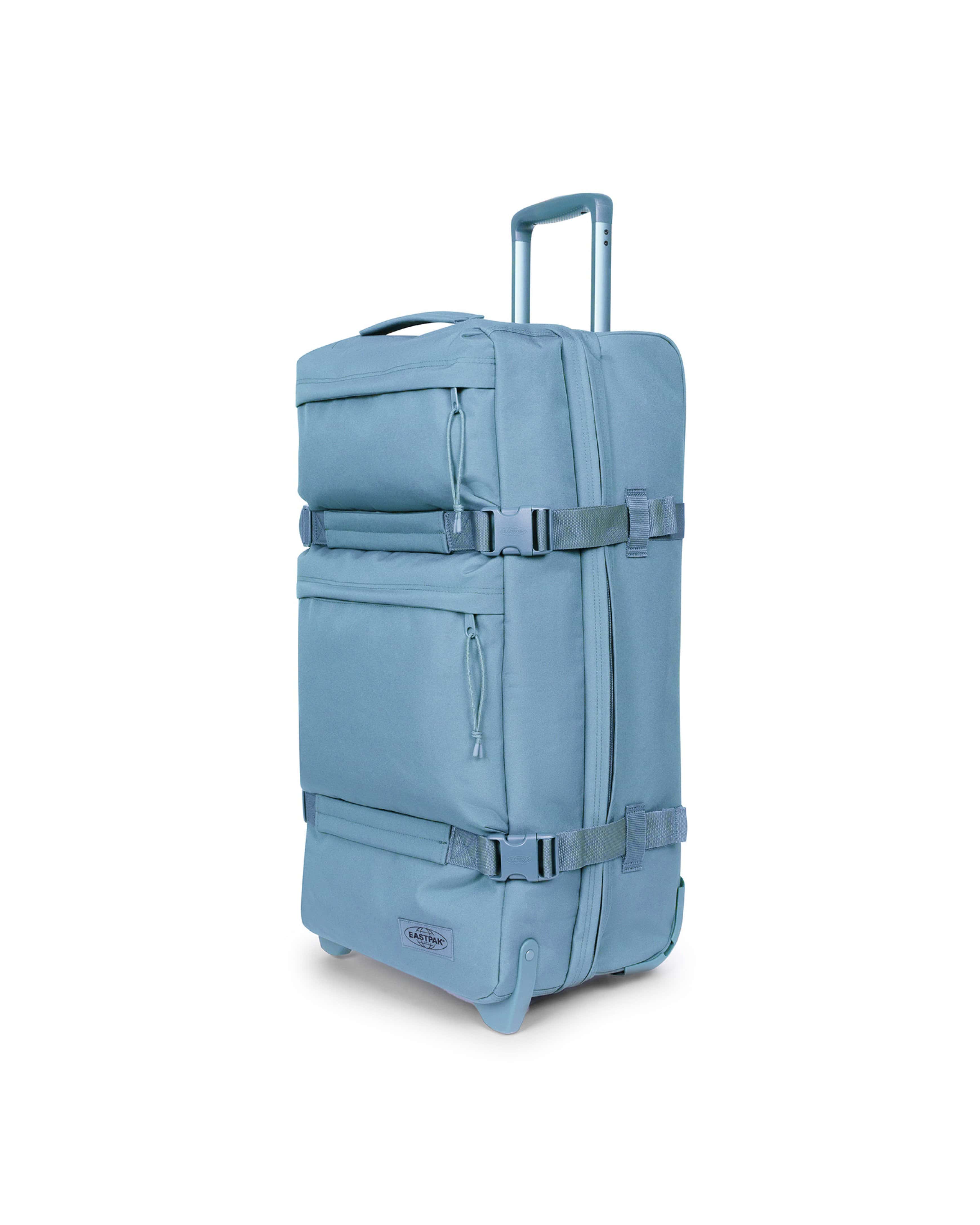 Eastpak Transit'r Plus L Monotone Blue Luggage, Alternate, color, Blue