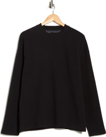 Textured Long Sleeve T-Shirt