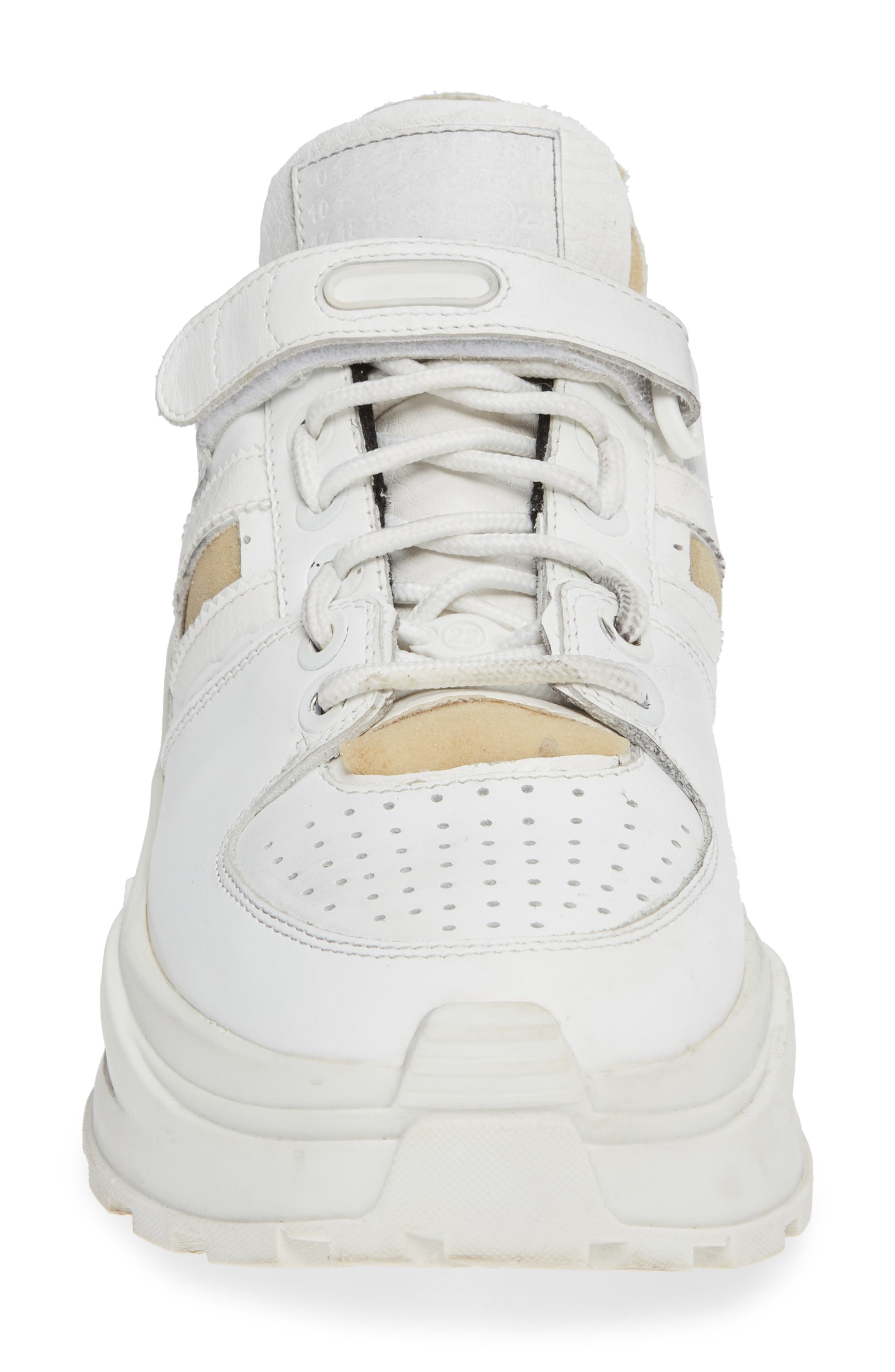 Maison Margiela Retro Fit Destroyed Sneaker, Alternate, color, 