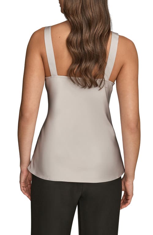 Donna Karan New York Cowl Neck Camisole In Gray