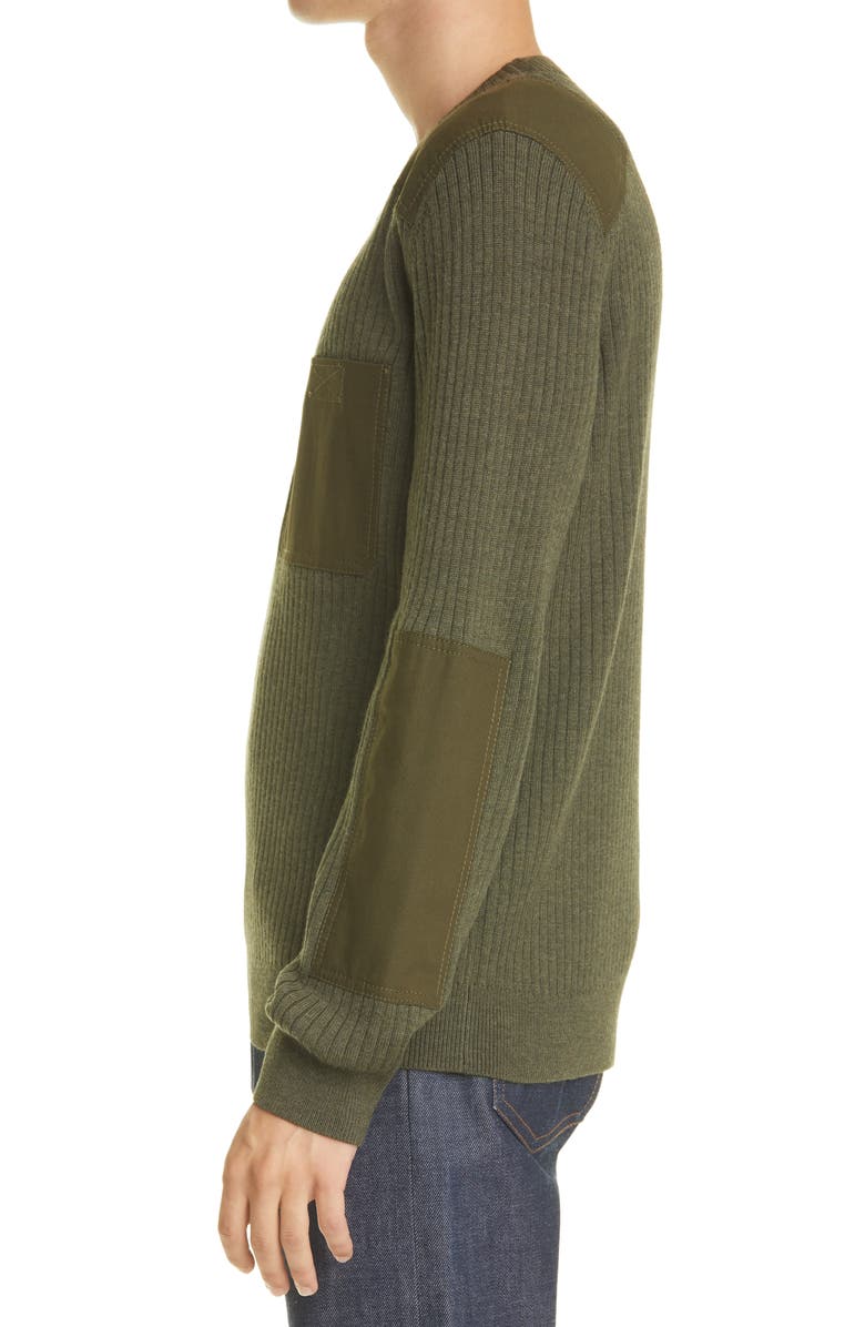 A.P.C. Men's Romain Rib Merino Wool Sweater, Alternate, color,
