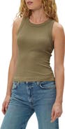 Michael Stars Gina Cotton & Modal Rib Tank