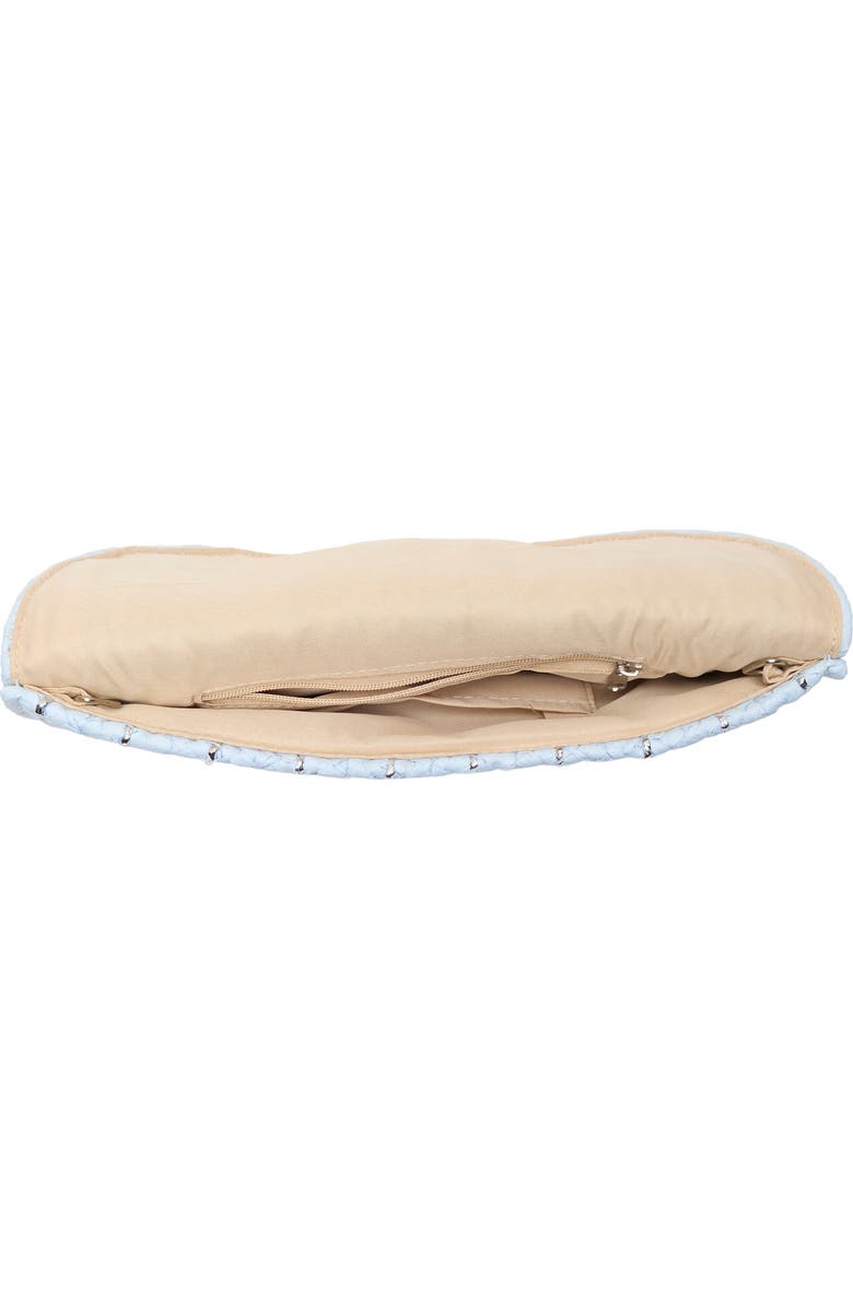 Collection XIIX Straw Clutch, Alternate, color, Light Blue
