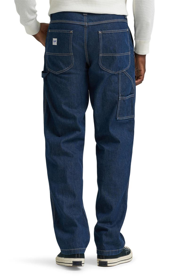 Loose Straight Carpenter Jeans, Alternate, color, RINSE