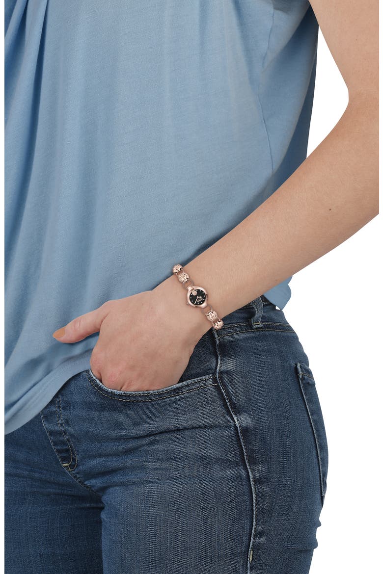 Broadwood Petite Bracelet Watch, 26mm, Alternate, color, IP ROSE GOLD