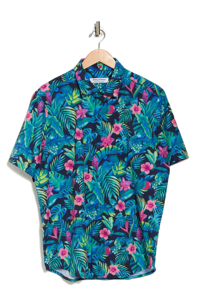 Tommy Bahama Bahama Coast La Cruz Floral Shirt, Alternate, color, 