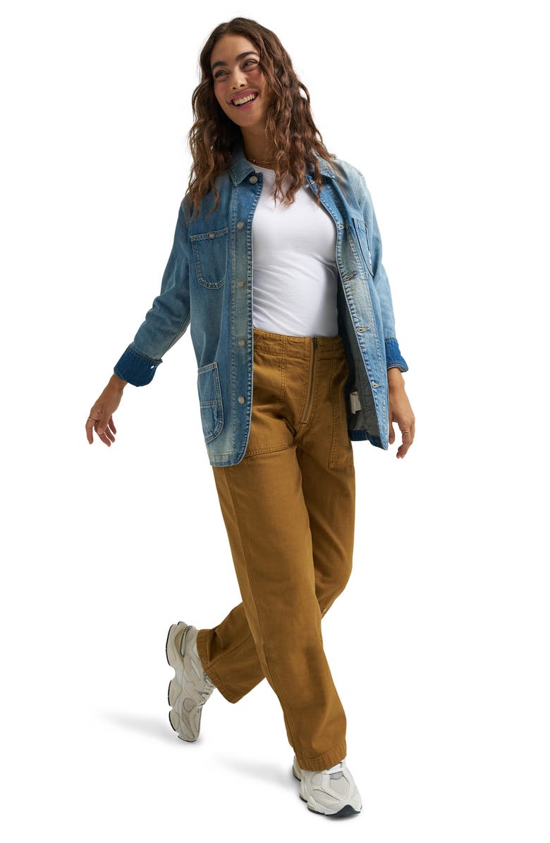 Lee Denim Chore Jacket, Alternate, color, Across The Sea