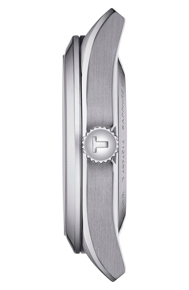 Tissot T-Classic Powermatic 80 Open Heart Bracelet Watch, 40mm, Alternate, color,