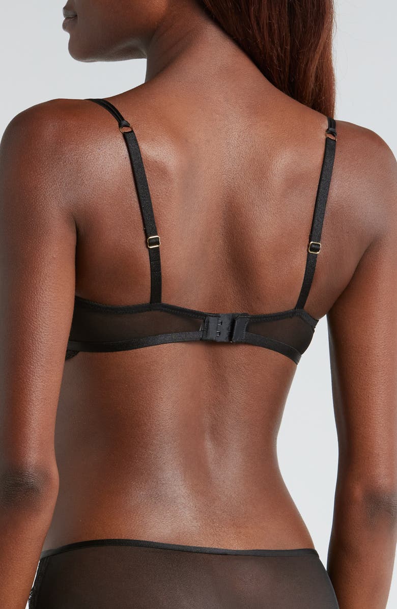 Etam Rosace Underwire Balconette Bra, Alternate, color,