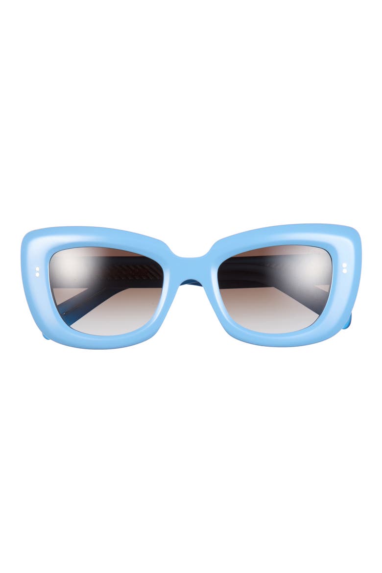 9797 Oversize Cat Eye Sunglasses, Main, color, LIGHT BLUE