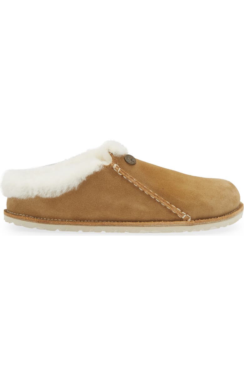 Birkenstock Zermatt Genuine Shearling Slipper, Alternate, color, Mink/ Natural