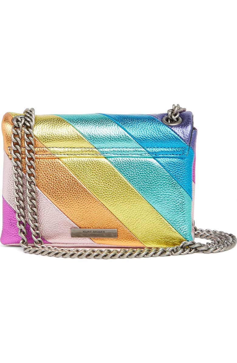 Kurt Geiger London Mini Leather Convertible Crossbody Bag, Alternate, color,