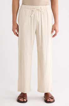 DENIM AND FLOWER Sand Linen Pants