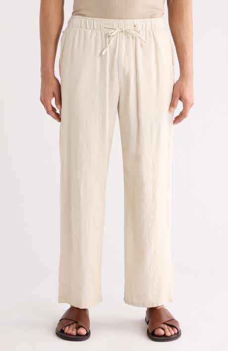 DENIM AND FLOWER Sand Linen Pants