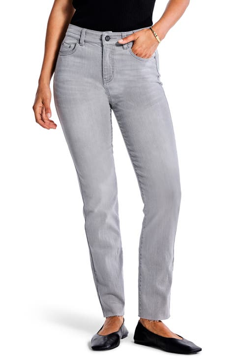 Ankle Straight Leg Jeans (Mercury)