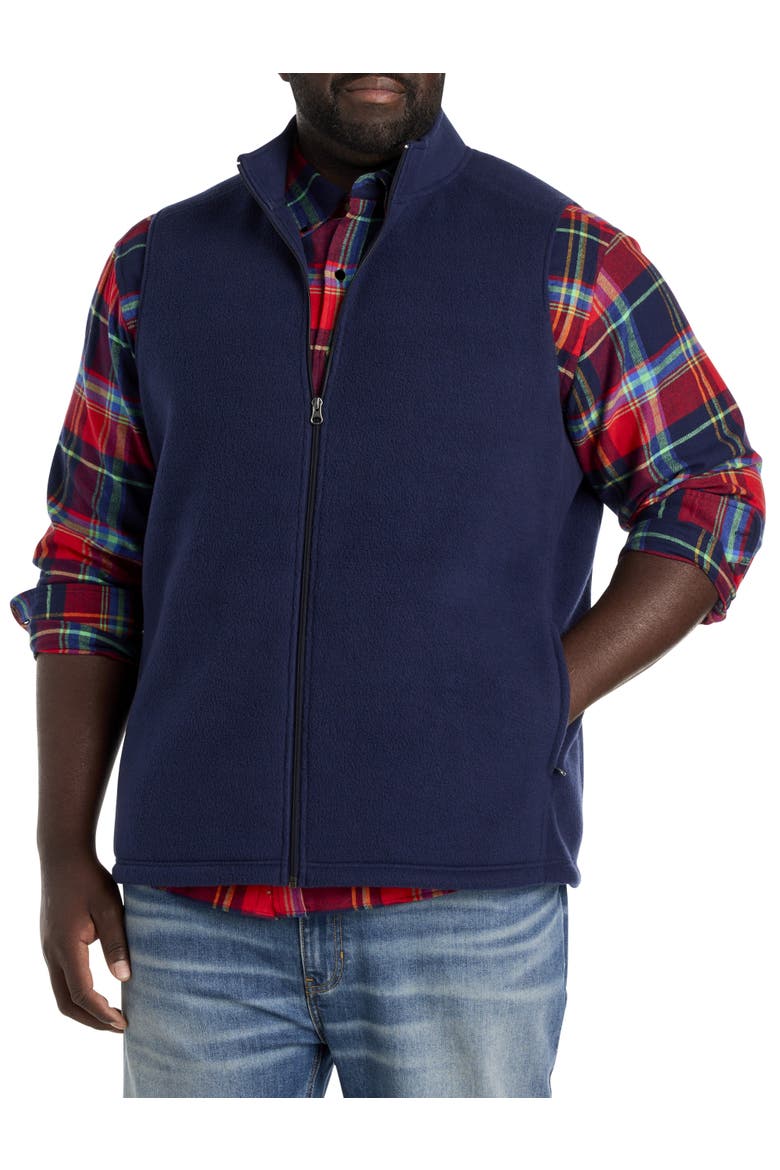 Polar Fleece Vest, Alternate, color, NAVY