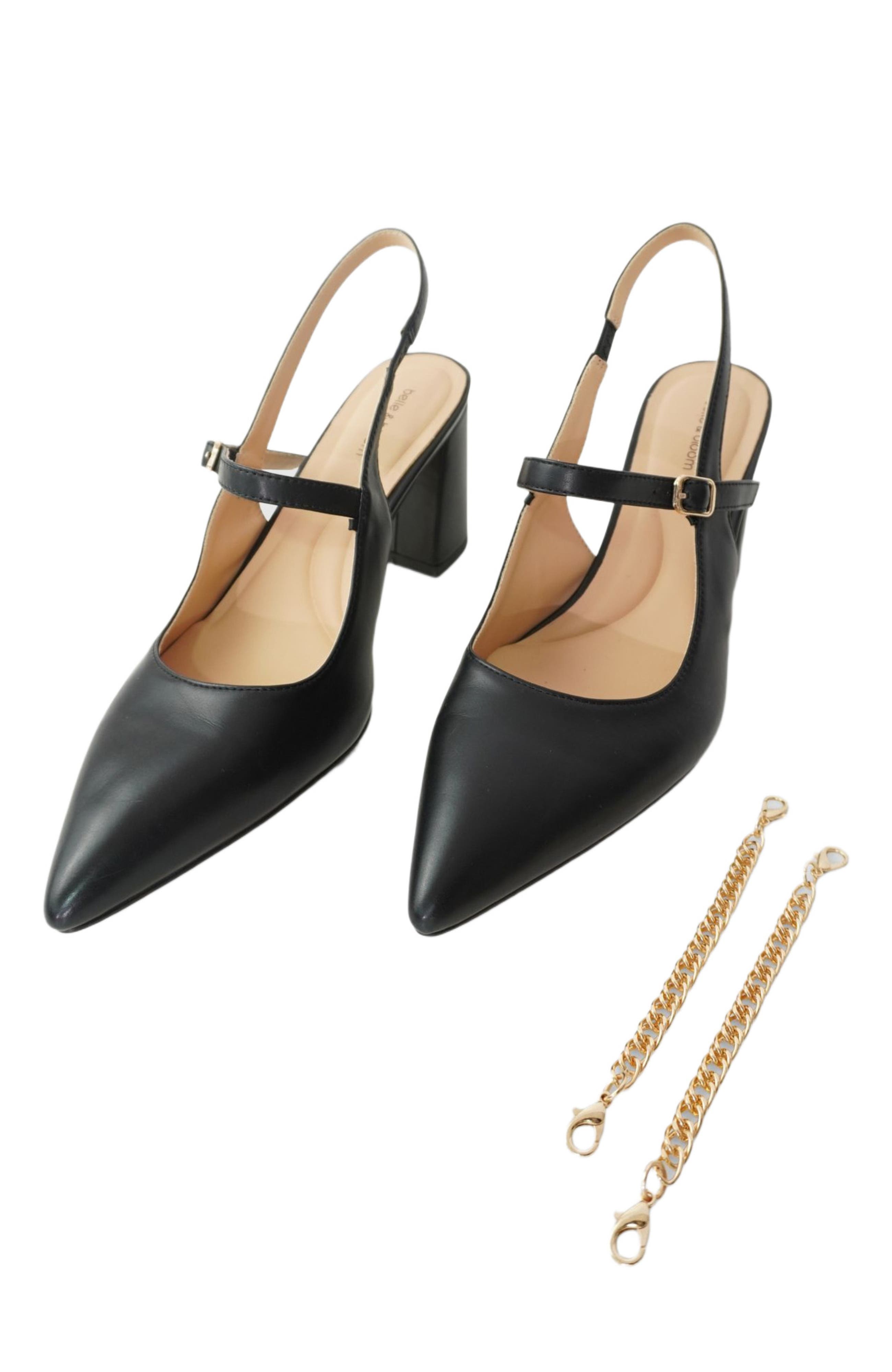Belle & Bloom Up And Away Mary Jane, Alternate, color, Black