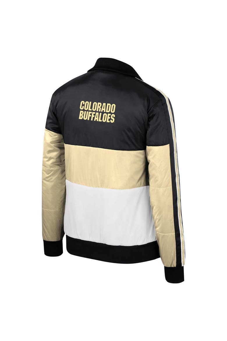Women's The Wild Collective  Gold Colorado Buffaloes Color-Block Puffer Full-Zip Jacket, Alternate, color, Gold