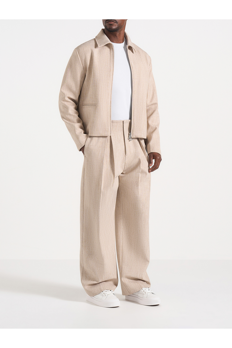 Lior Wide Leg Trousers, Alternate, color, Beige