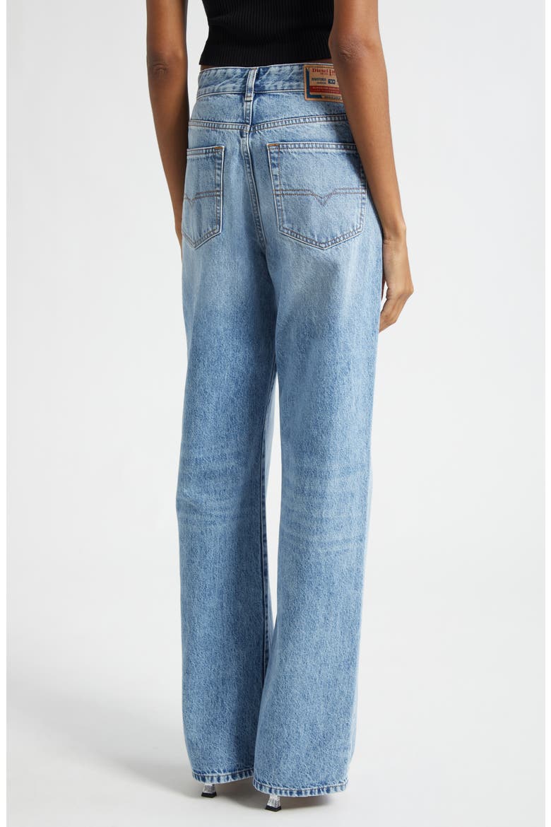 1971 D-Sent High Waist Straight Leg Jeans, Alternate, color, DENIM