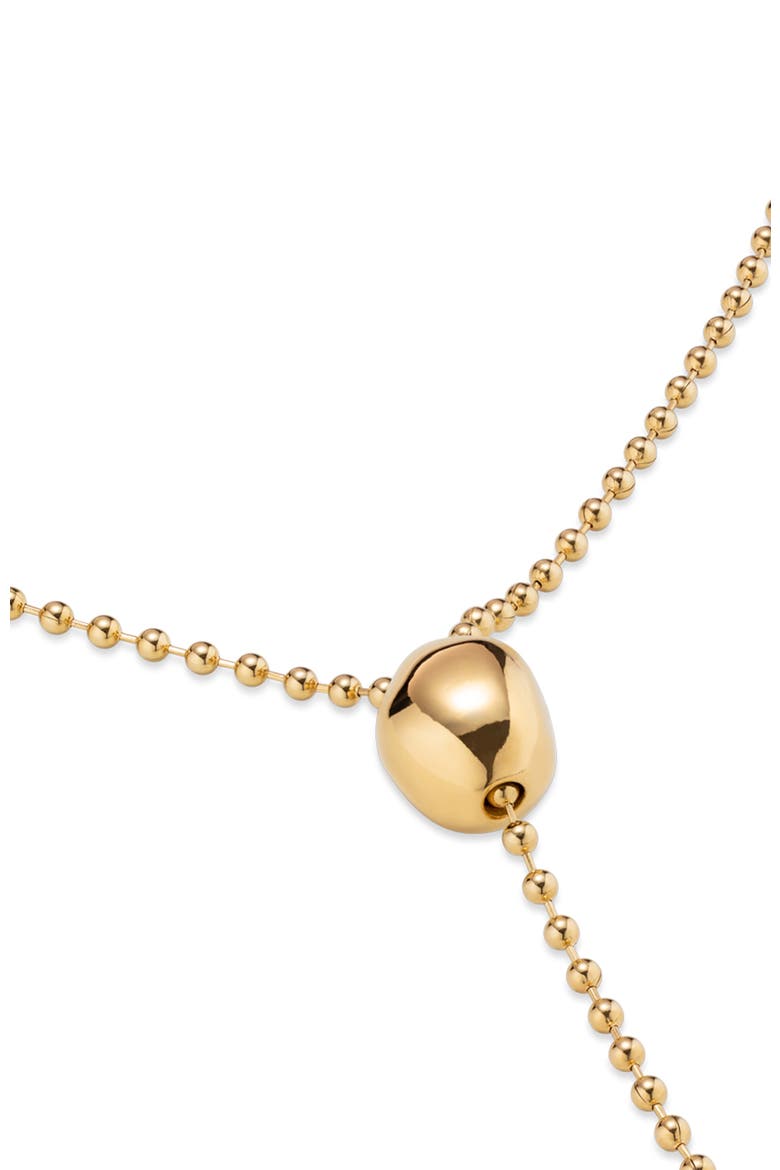 Drop Chain Necklace, Alternate, color, Gold