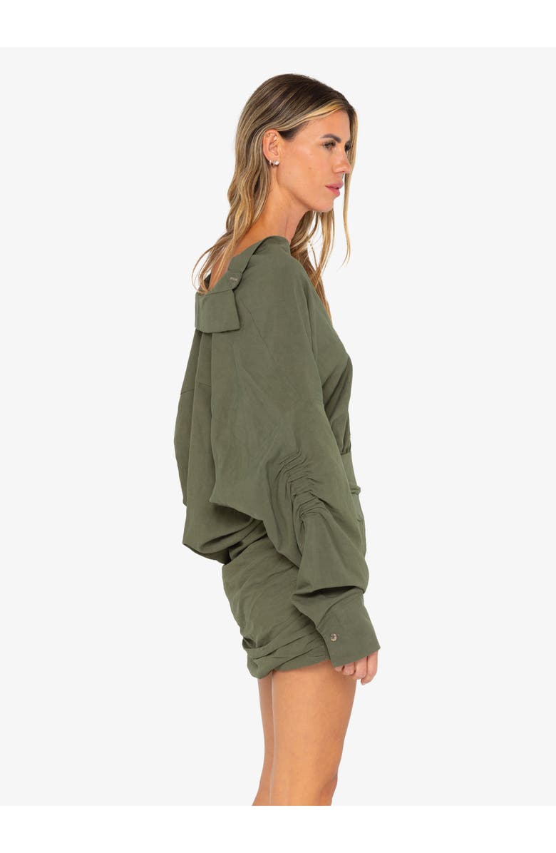 JBQ Vivie Dress, Alternate, color, Olive