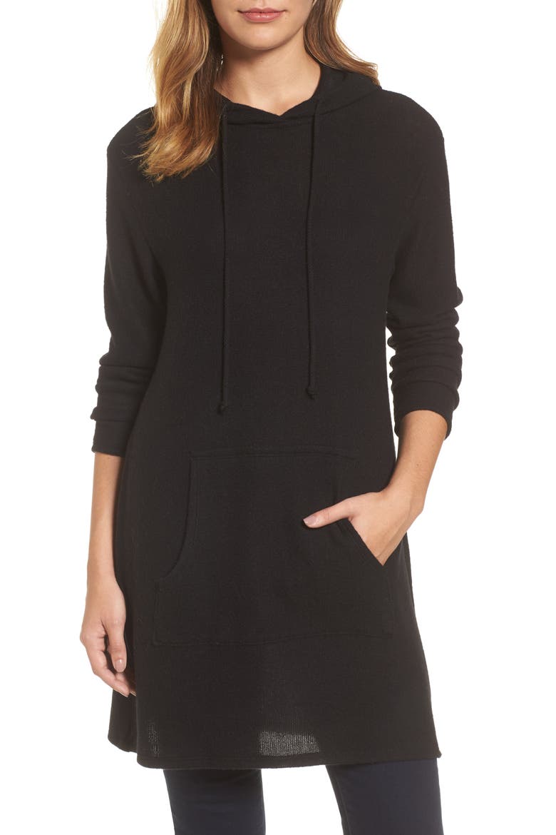 Hooded Tunic, Main, color, BLACK