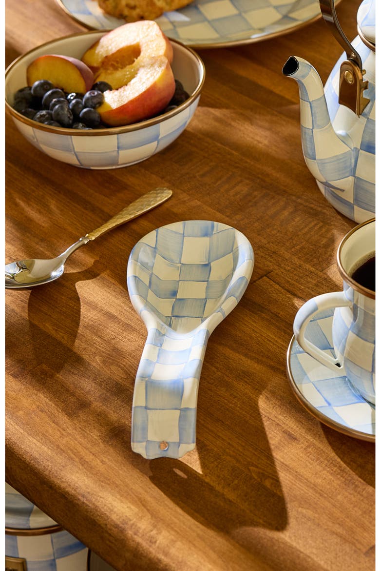 Sky Check Spoon Rest, Alternate, color, SKY CHECK