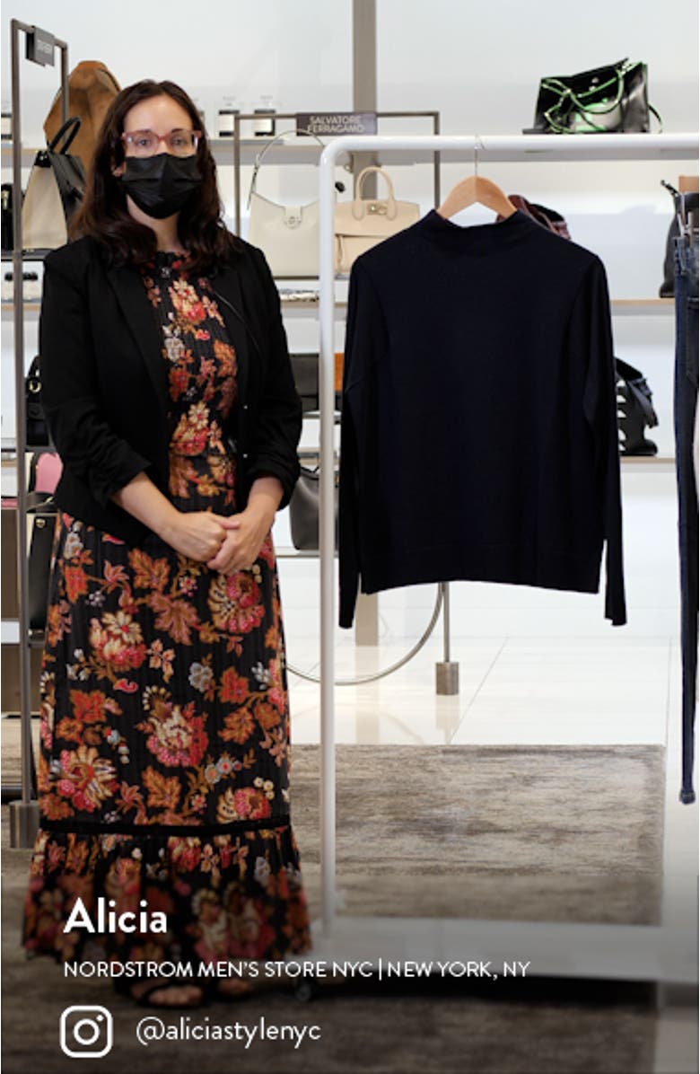 Faemia Mock Neck Sweater, sales video thumbnail