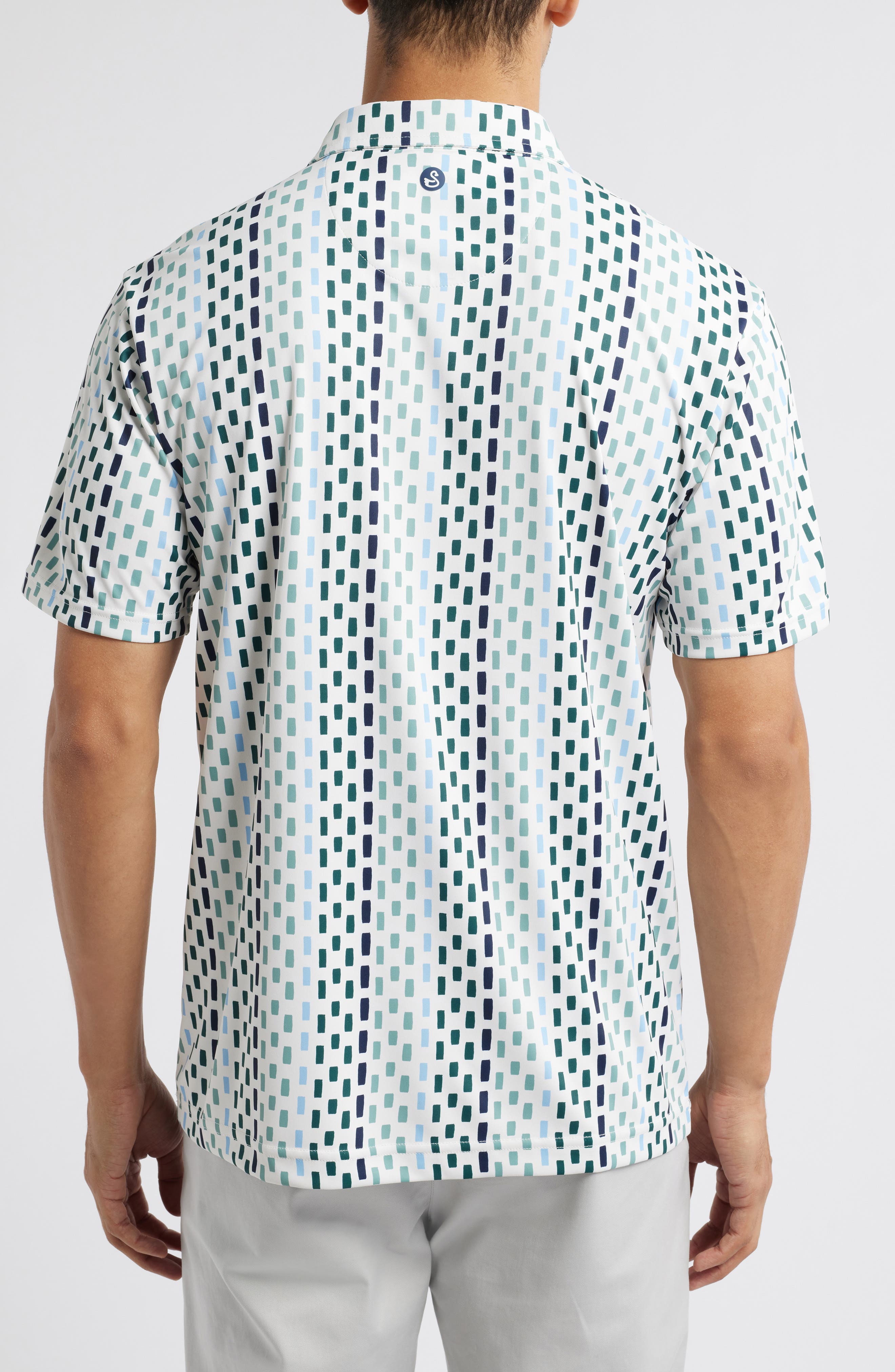 Yoyo Broken Stripe Golf Polo - image 2