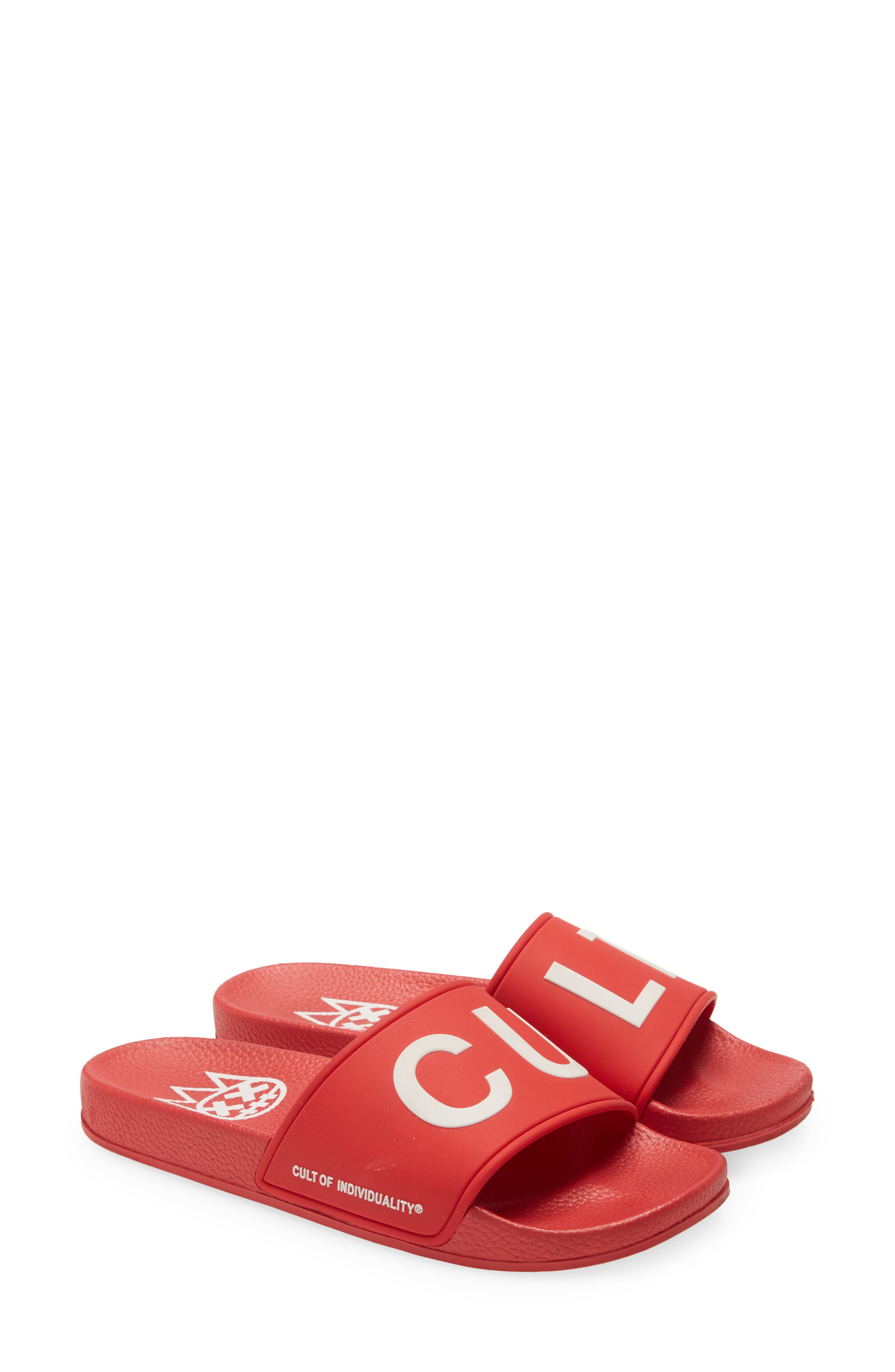 Cult of Individuality Men's Slides with Socks, Alternate, color, 