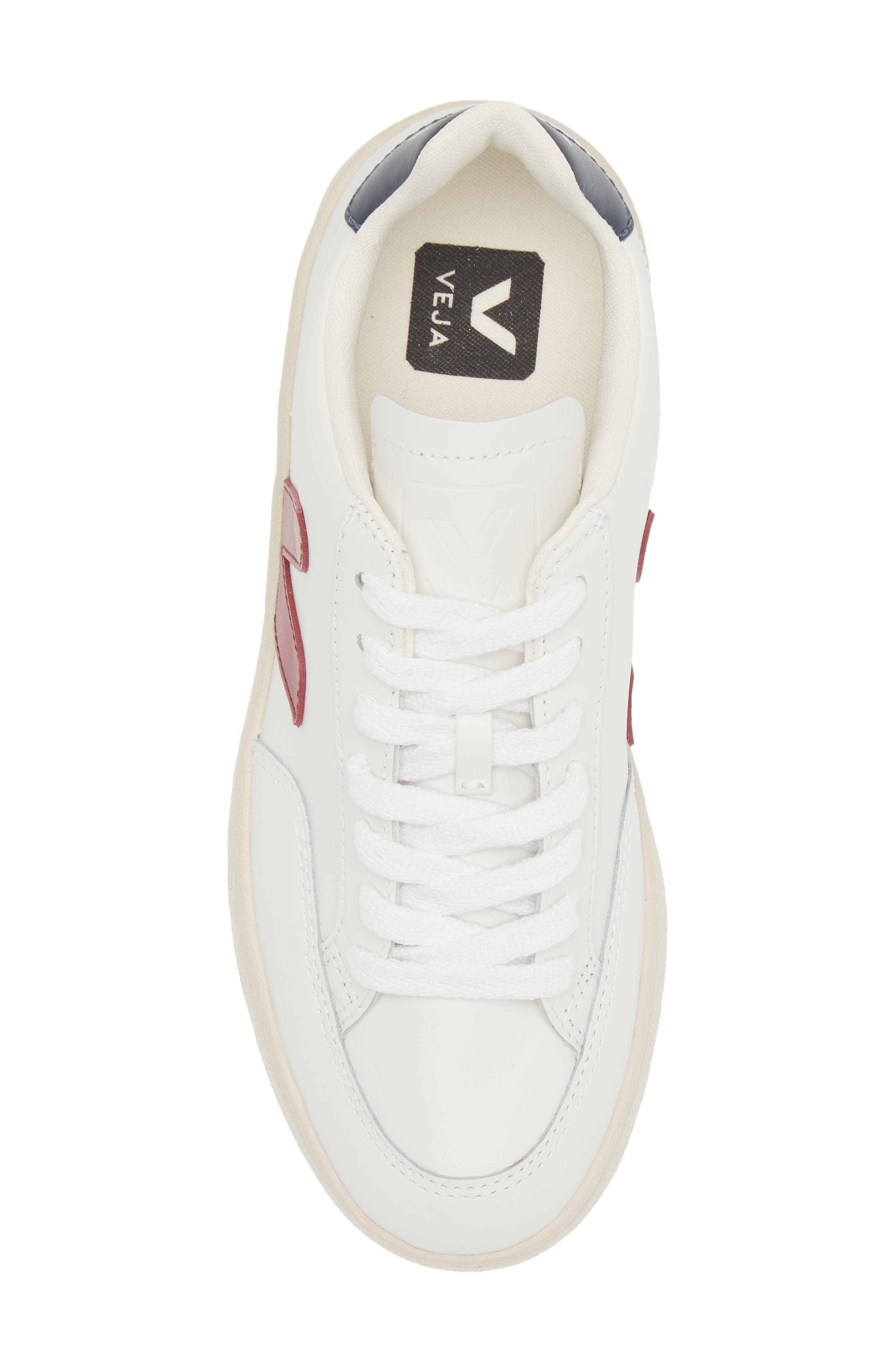 Veja V-10 Sneaker, Alternate, color, Extra-White Marsala Nautico