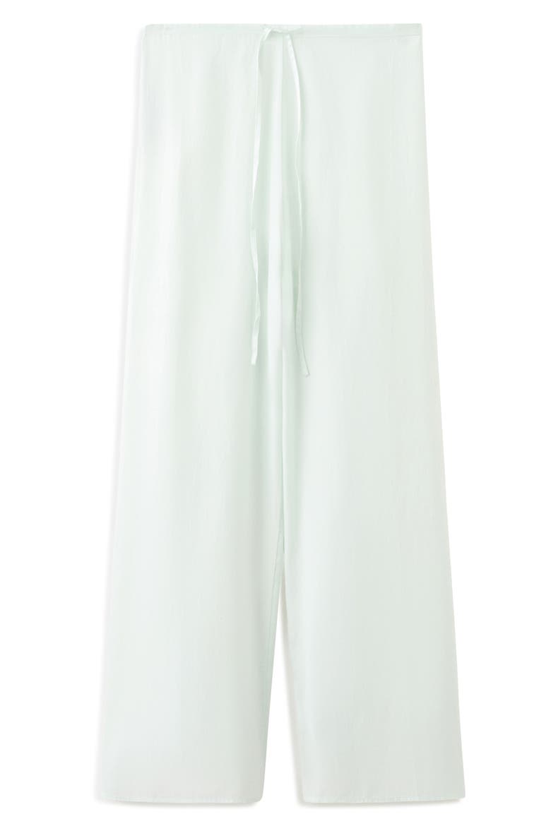 Flowy Pajama Pants, Alternate, color, BLUE