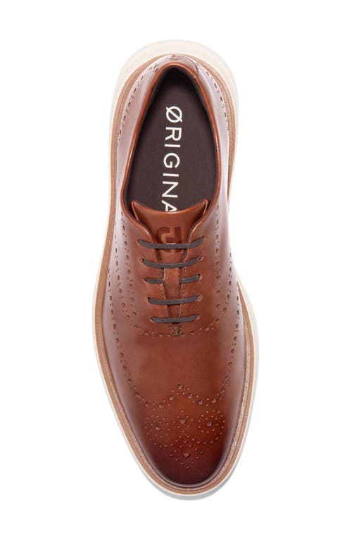 Cole Haan Øriginalgrand Cityspectre Wingtip Wholecut Shoe In Brown